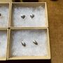 Six Pairs Sterling Silver Stud Everyday Stud Earrings For Christmas, thumbnail 7 of 10