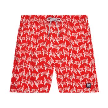 Father And Son Matching Turtle Print Swim Shorts, 4 of 8