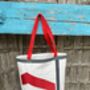 Genoa Upcycled Sailcloth Tote Bag, thumbnail 7 of 7