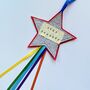 Personalised Teacher Gift Star Hanging, thumbnail 5 of 8