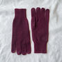 Fair Trade Luxury Soft Fine Knit Merino Mens Gloves, thumbnail 12 of 12