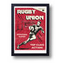 A3 Rugby Print, thumbnail 2 of 2