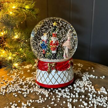 Nutcracker Musical Dome Christmas Decoration, 2 of 4