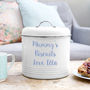 Personalised Biscuit Barrel, thumbnail 1 of 6