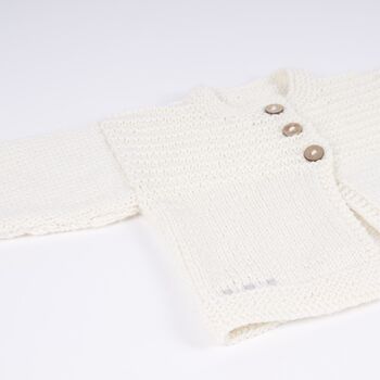 Baby Cardi Knitting Kit, 8 of 12