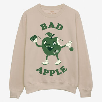 Bad Apple Women's Slogan Sweatshirt, 5 of 5