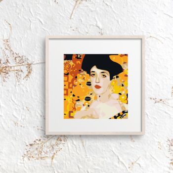 Lady In Gold Small Paint By Numbers, 2 of 4