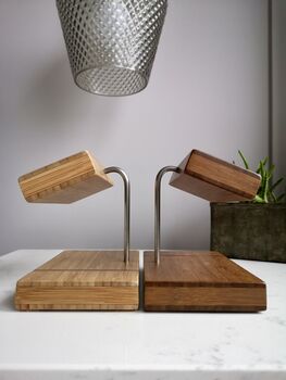 Bamboo Double Watch Stand, 7 of 7