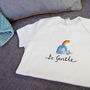 'Be Gentle' Whale Babygrow, thumbnail 2 of 2