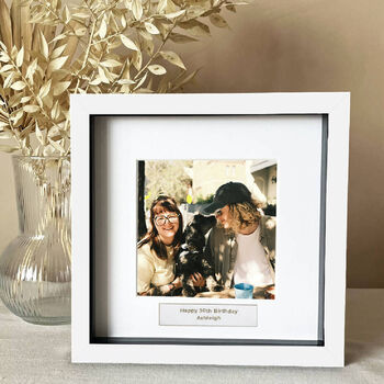 Personalised Special Memory Gold Text Photo Frame, 2 of 2