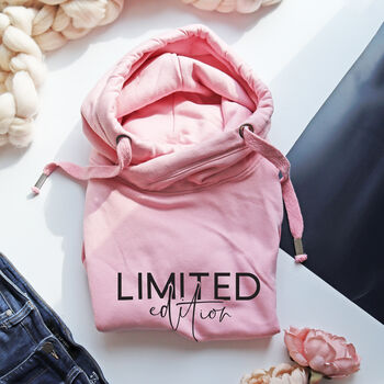 Luxury Baby Pink Limited Edition Hoodie, 5 of 6