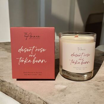 Soy Wax Wood Wick Candle, 4 of 7