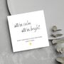 Personalised First Christmas In Your New Home Greeting Card, thumbnail 2 of 2