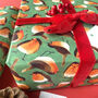 Christmas Robins Wrapping Paper, thumbnail 8 of 11