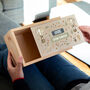 Personalised Safari Animals Keepsake Box With Sliding Lid, thumbnail 2 of 5
