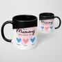 Mum Mummy Personalised Heart Mug Mothers Day Birthday, thumbnail 5 of 5