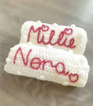 Personalised Baby Name Cardigan, 4 of 12