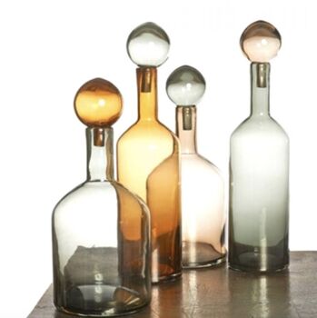 Muted X X L Pols Potten Glass Decanters, 3 of 9