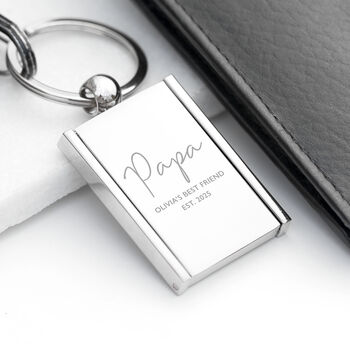 Personalised Special Person Mini Frame Keyring, 5 of 7