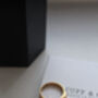 Gold Colour Personalised Signet Ring, thumbnail 7 of 7