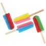 Set Of Four Popsicles Shaped Sweet Lollipops, thumbnail 1 of 2