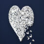 Stunning Feature 3D Framed White Butterfly Love Heart, thumbnail 2 of 11