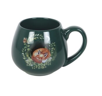 Green Ceramic Fox Mug, 6 of 6