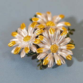 Daisy Flowers Brooch, 2 of 3