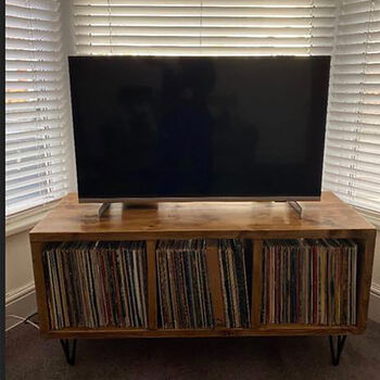 Audio/Vinyl/Hi Fi/Tv Stand, 2 of 4