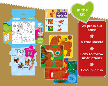 Build Your Own Personalised Reindeer, 6 of 9