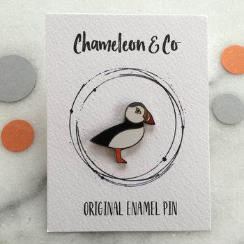 Puffin Enamel Pin, 2 of 5