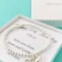 Personalised 60th Birthday Bracelet With Heart, thumbnail 1 of 5