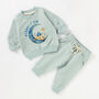 Personalised First Eid Tracksuit Moon And Star Blue, thumbnail 1 of 5