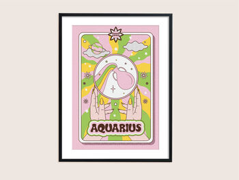 Zodiac Aquarius Print, 5 of 5