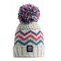 Winter Glacier Design Reflective Super Bobble Hat, thumbnail 3 of 5