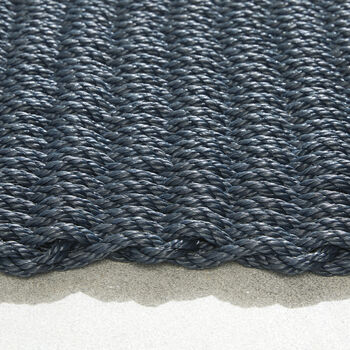 My Mat Outdoor Rope Mat Navy Blue, Black Or Natural, 7 of 9