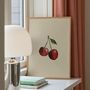 Cherry Wall Art Print, thumbnail 4 of 4
