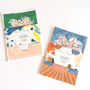 The Stone Blue And Peach Postcard Collection, thumbnail 9 of 9