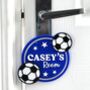 Football Personalised Children's Door Sign, thumbnail 8 of 9