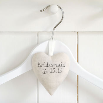 Personalised Initial Hanging Heart Gift, 11 of 12