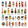 Personalised Condiments Christmas Placemat, thumbnail 4 of 5