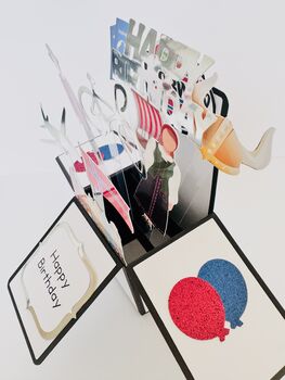 Norway Themed 3D Birthday Card, 2 of 6