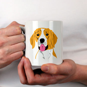 Personalised Beagle Mug, 5 of 5