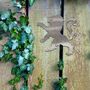 Scottish Lion Rampant, Rusty Metal Garden Art, thumbnail 5 of 10