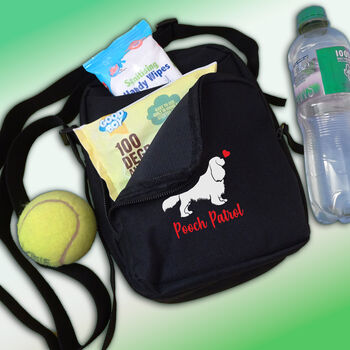 Personalized Specific Breed Dog Walker Bag, 3 of 7