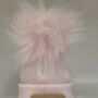 Knitted Baby Pom Pom Hat, thumbnail 3 of 7