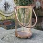 Hurricane Lantern In Copper Colour Finish, thumbnail 5 of 7