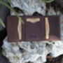 Personalised Men's Small Leather Wallet Trifold Rfid, thumbnail 2 of 11