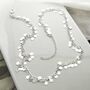 Sterling Silver Sequin Necklace, thumbnail 4 of 8