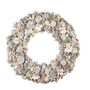 Extra Large Snowdrop Deluxe Christmas Wreath, thumbnail 2 of 10